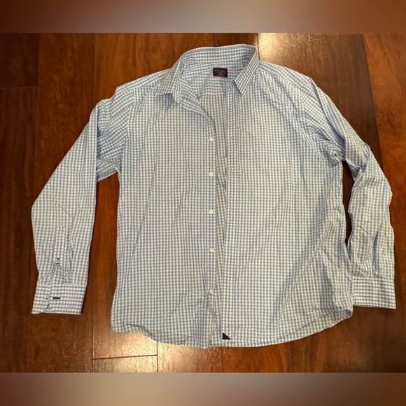 UNTUCKit Other - UNTUCKit Light Blue Gingham Men's Shirt